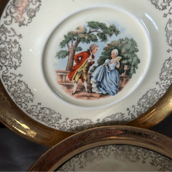 Crest O Gold Sabin Warranted 22K Vintage, Antique Dinnerware - Picture 13 of 16